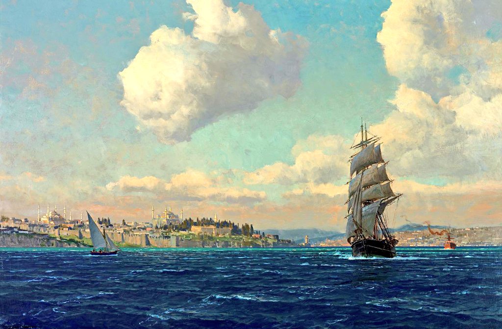 michael zeno diemer
a view of constantinople