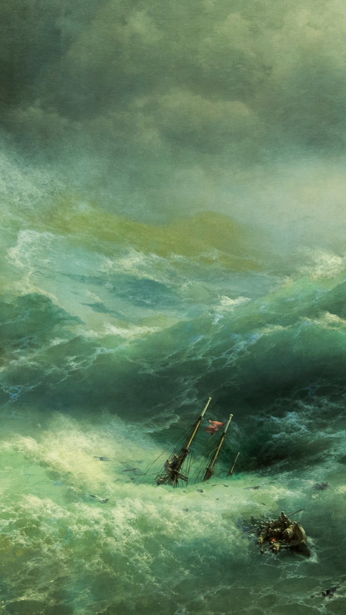 ivan aivazovsky
the wave, 1889