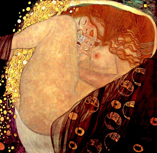 gustav klimt
danae, 1908