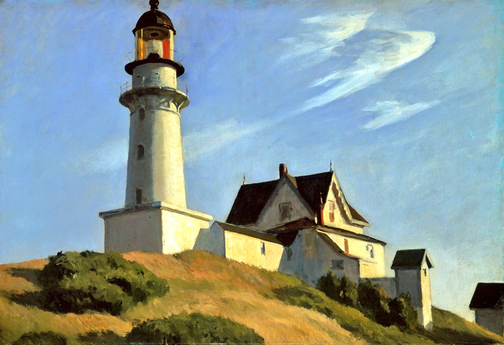 edward hopper
the lighthouse at two lights