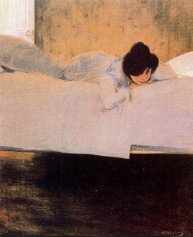 ramon casas i carbó
the laziness, 1898