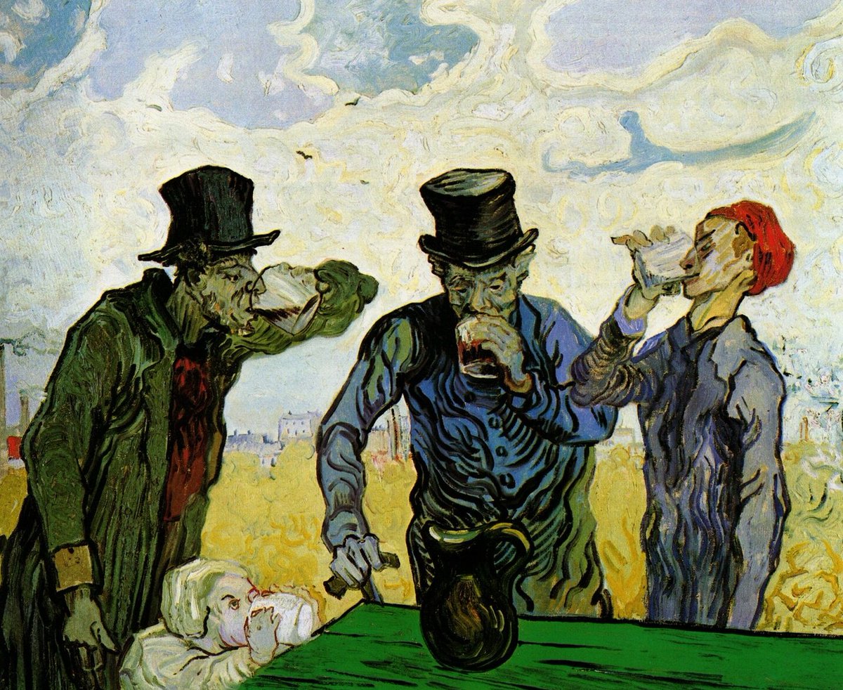 vincent van gogh
the drinkers, 1890