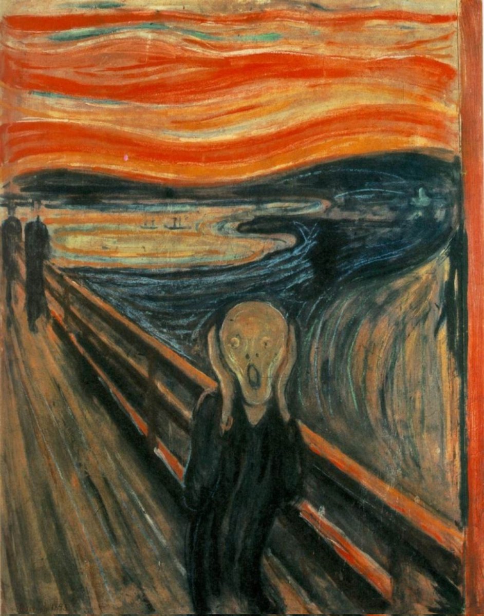 edvard munch
the scream, 1893