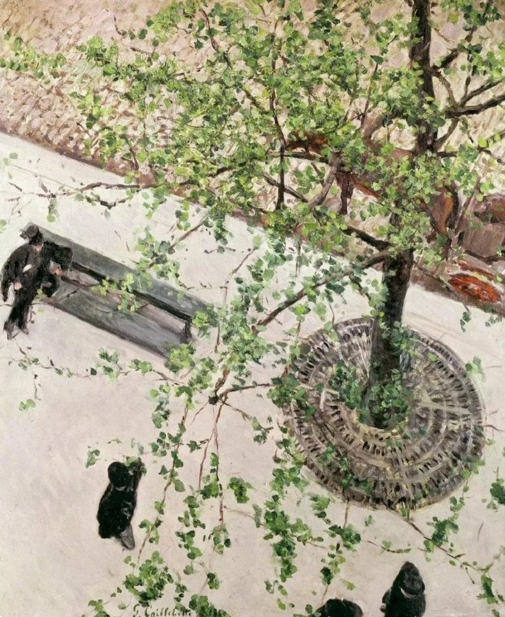 gustave caillebotte
boulevard from above, 1880